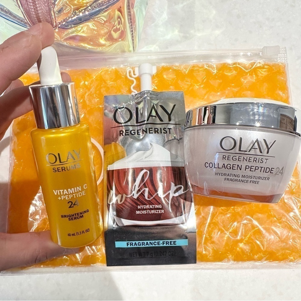Olay lot- Serums Vitamic C Peptide 24, Regenerist Whip, Collagen Peptide 24